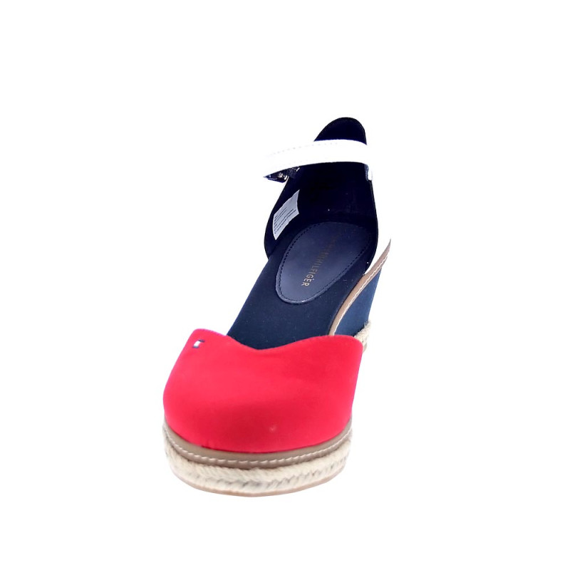 Sandalias Tommy Hilfiger zapatos Mujer modelo Basic Closed Toe Rojo 