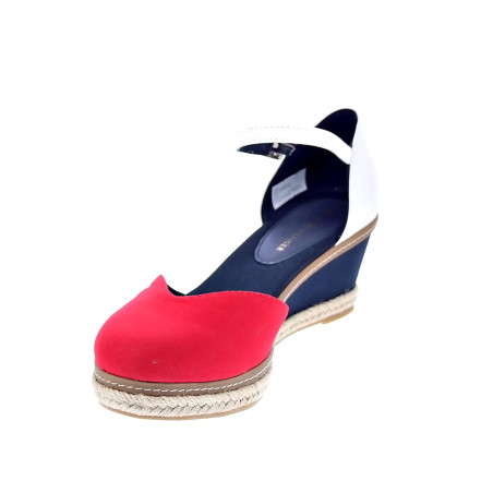 Sandalias Tommy Hilfiger zapatos Mujer modelo Basic Closed Toe Rojo 