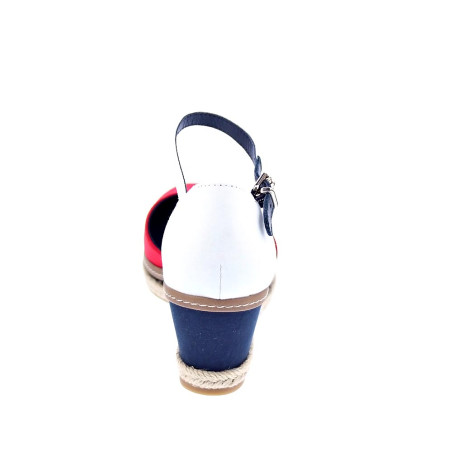 Sandalias Tommy Hilfiger zapatos Mujer modelo Basic Closed Toe Rojo 