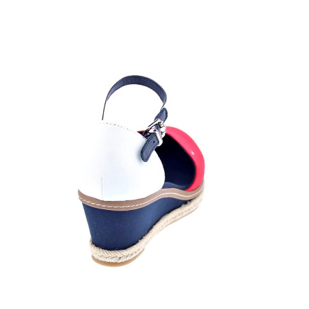 Sandalias Tommy Hilfiger zapatos Mujer modelo Basic Closed Toe Rojo 