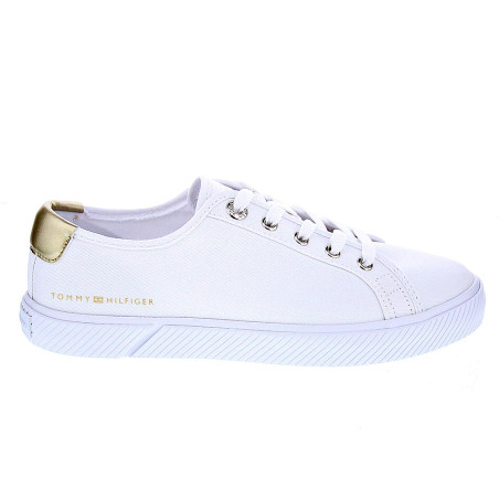 Zapatillas Tommy Hilfiger zapatos Mujer modelo Lace Up Vulc Blanco 