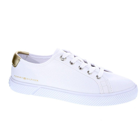 Zapatillas Tommy Hilfiger zapatos Mujer modelo Lace Up Vulc Blanco 