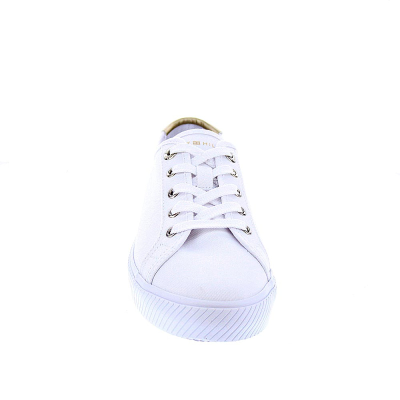 Zapatillas Tommy Hilfiger zapatos Mujer modelo Lace Up Vulc Blanco 