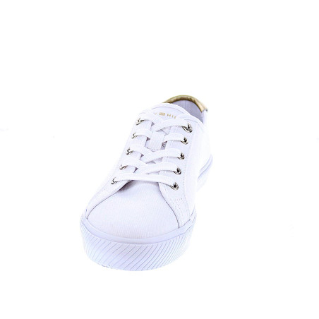 Zapatillas Tommy Hilfiger zapatos Mujer modelo Lace Up Vulc Blanco 