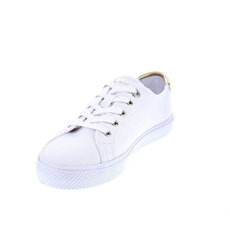 Zapatillas Tommy Hilfiger zapatos Mujer modelo Lace Up Vulc Blanco 
