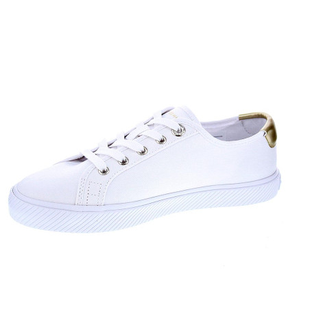 Zapatillas Tommy Hilfiger zapatos Mujer modelo Lace Up Vulc Blanco 