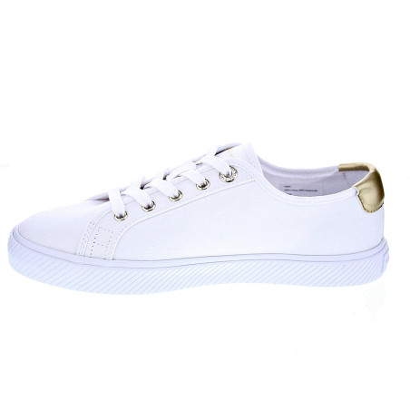Zapatillas Tommy Hilfiger zapatos Mujer modelo Lace Up Vulc Blanco 