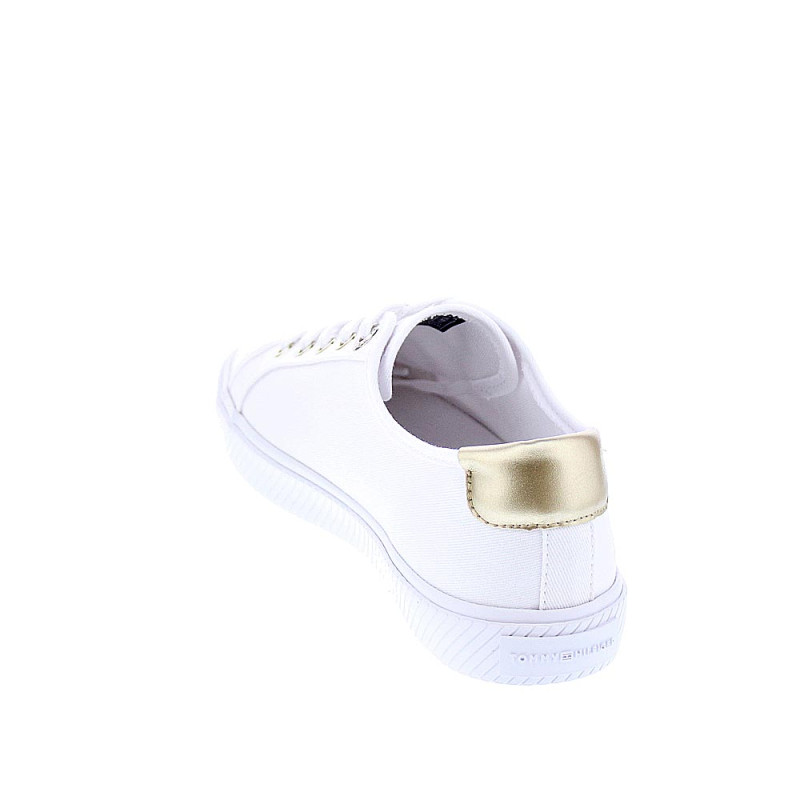 Zapatillas Tommy Hilfiger zapatos Mujer modelo Lace Up Vulc Blanco 
