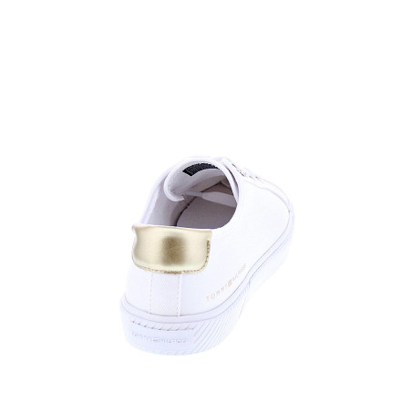 Zapatillas Tommy Hilfiger zapatos Mujer modelo Lace Up Vulc Blanco 