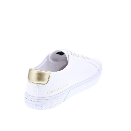 Zapatillas Tommy Hilfiger zapatos Mujer modelo Lace Up Vulc Blanco 