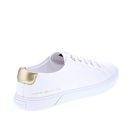 Zapatillas Tommy Hilfiger zapatos Mujer modelo Lace Up Vulc Blanco 