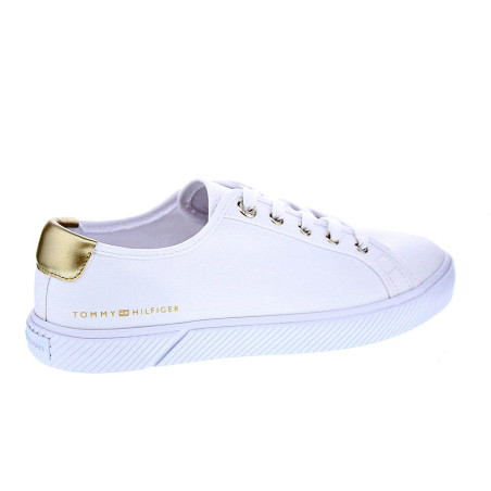 Zapatillas Tommy Hilfiger zapatos Mujer modelo Lace Up Vulc Blanco 