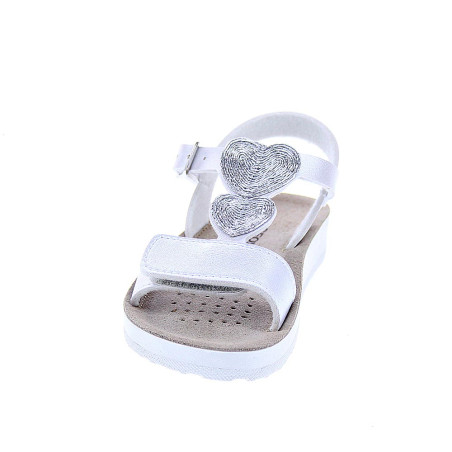 Sandalias Geox zapatos Niña modelo Costarei Plata 