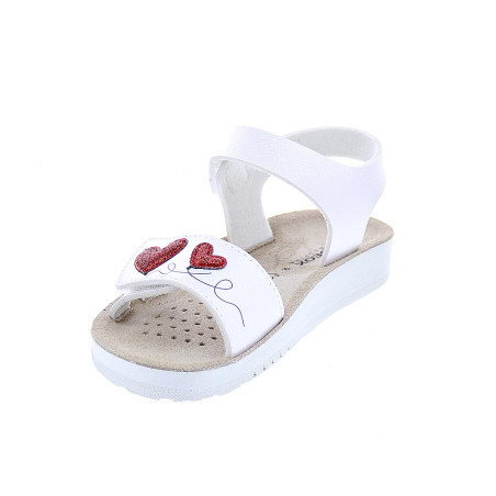 Sandalias Geox zapatos Niña modelo Costarei Blanco 