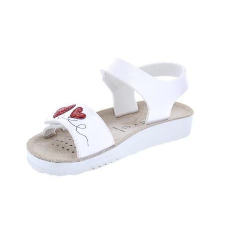 Sandalias Geox zapatos Niña modelo Costarei Blanco 