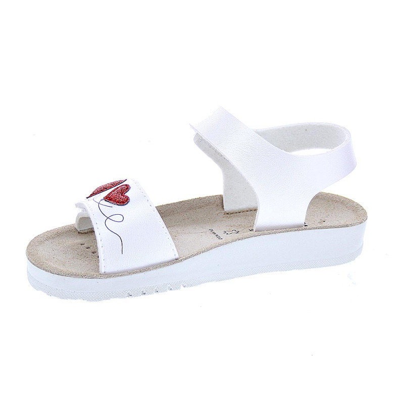 Sandalias Geox zapatos Niña modelo Costarei Blanco 