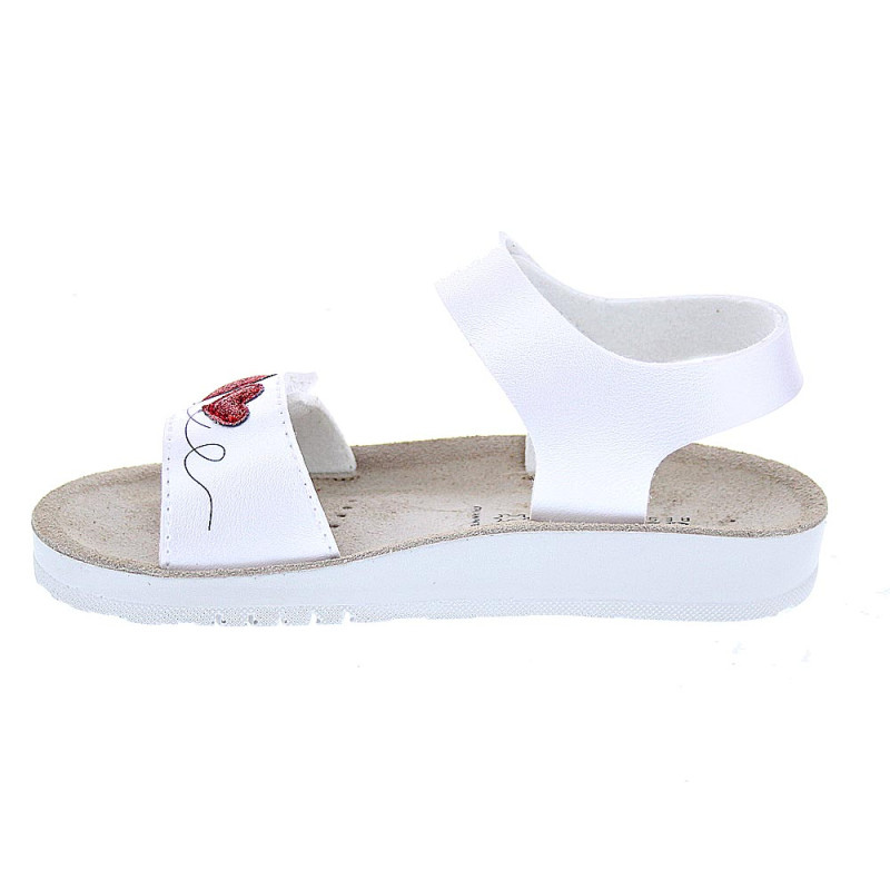 Sandalias Geox zapatos Niña modelo Costarei Blanco 