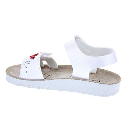 Sandalias Geox zapatos Niña modelo Costarei Blanco 