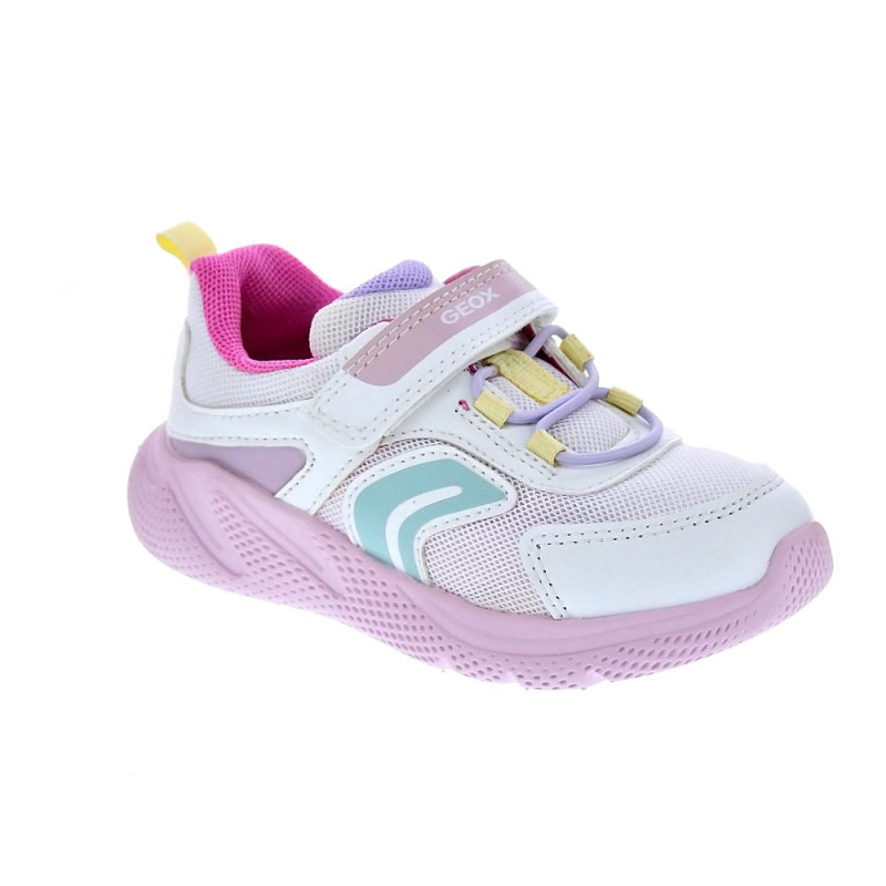 Zapatillas Geox zapatos Niña modelo Sprintye Blanco 