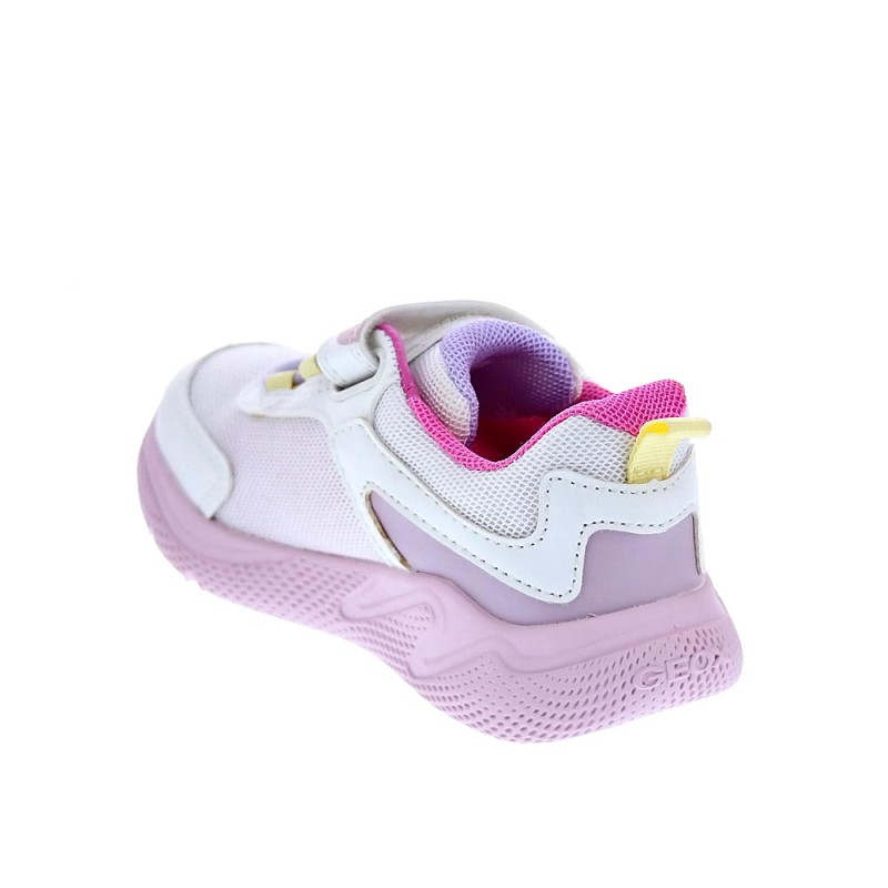 Zapatillas Geox zapatos Niña modelo Sprintye Blanco 