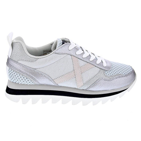Zapatillas Munich zapatos Mujer modelo Ripple Plata 
