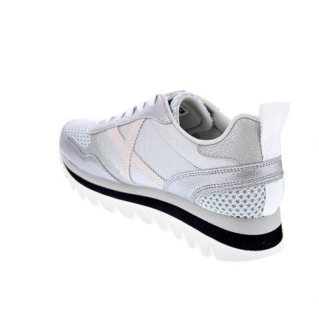 Zapatillas Munich zapatos Mujer modelo Ripple Plata 