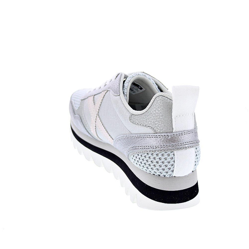 Zapatillas Munich zapatos Mujer modelo Ripple Plata 