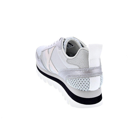 Zapatillas Munich zapatos Mujer modelo Ripple Plata 