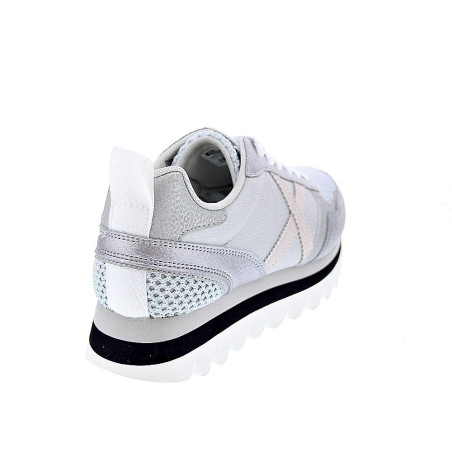 Zapatillas Munich zapatos Mujer modelo Ripple Plata 