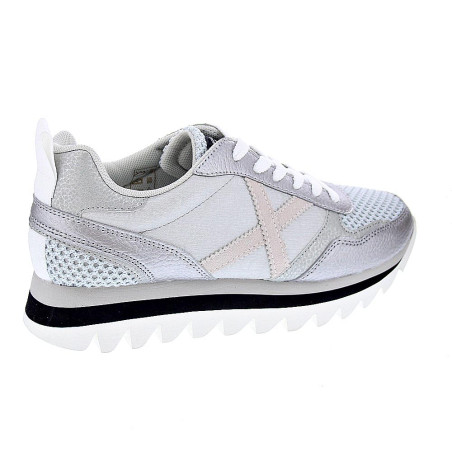 Zapatillas Munich zapatos Mujer modelo Ripple Plata 