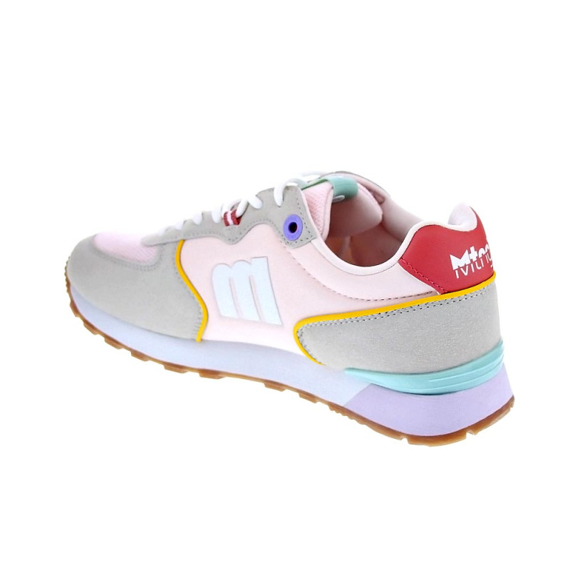 Zapatillas Mtng zapatos Mujer modelo Joggo Blanco 