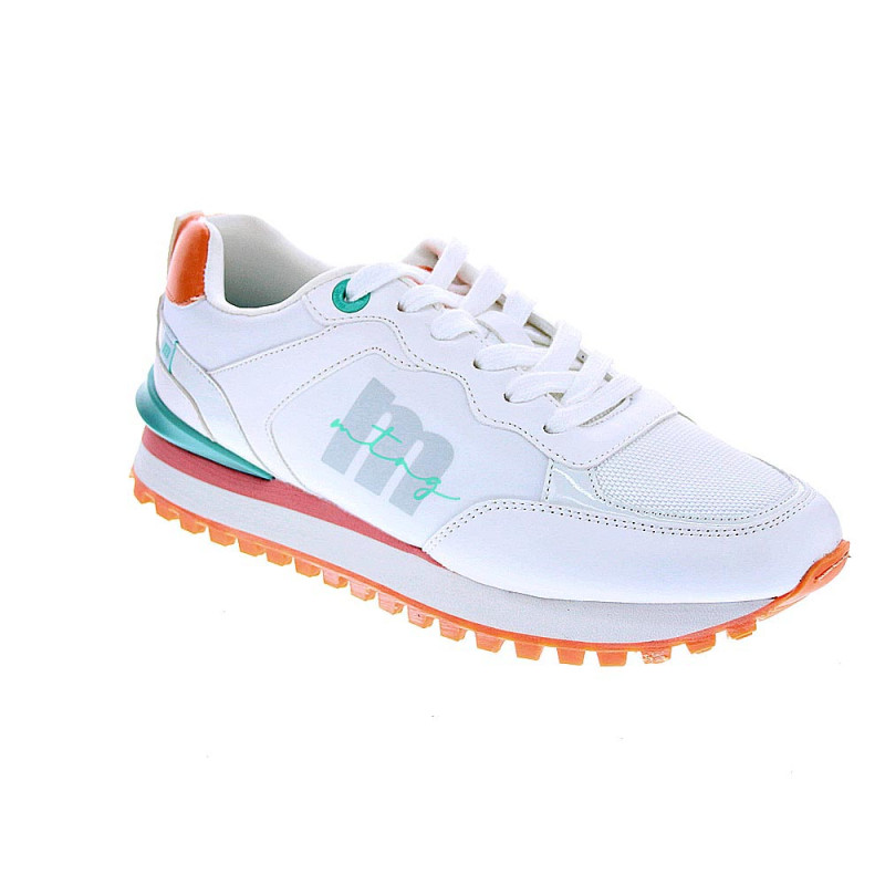 Zapatillas Mtng zapatos Mujer modelo Joggo Blanco 