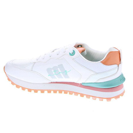 Zapatillas Mtng zapatos Mujer modelo Joggo Blanco 
