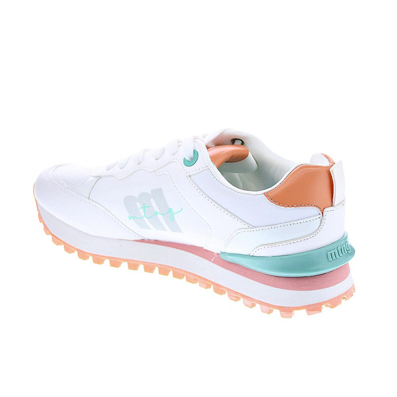 Zapatillas Mtng zapatos Mujer modelo Joggo Blanco 