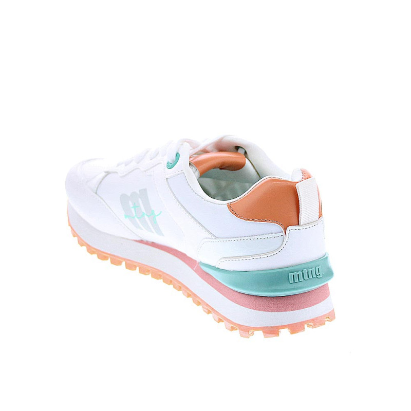 Zapatillas Mtng zapatos Mujer modelo Joggo Blanco 