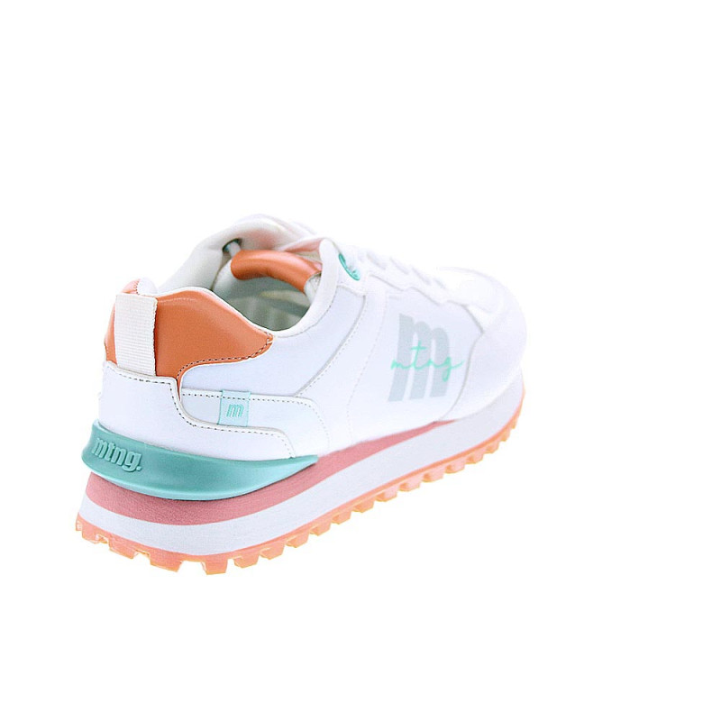 Zapatillas Mtng zapatos Mujer modelo Joggo Blanco 