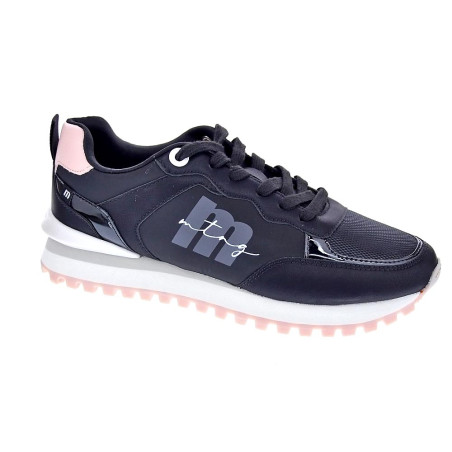 Zapatillas Mtng zapatos Mujer modelo Joggo Negro 