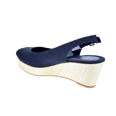 Sandalias Tommy Hilfiger zapatos Mujer modelo Iconic Elba Sling Negro 