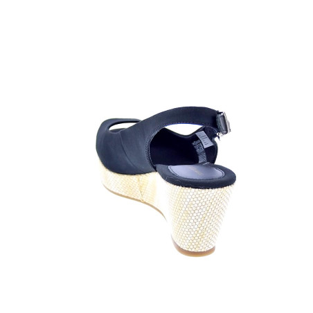 Sandalias Tommy Hilfiger zapatos Mujer modelo Iconic Elba Sling Negro 