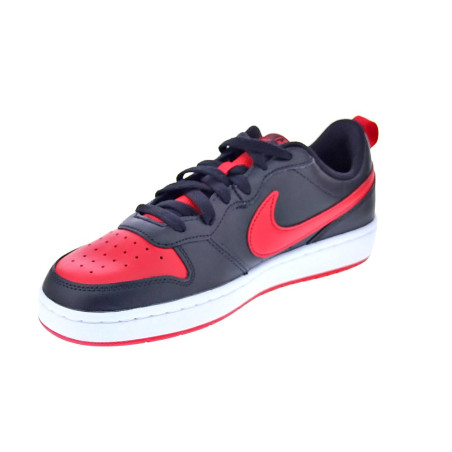 Zapatillas Nike zapatos Niño modelo Court Borought Negro 