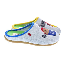 Pantuflas Potatoes zapatos Mujer modelo Gante Gris 