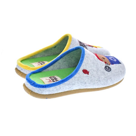 Pantuflas Potatoes zapatos Mujer modelo Gante Gris 