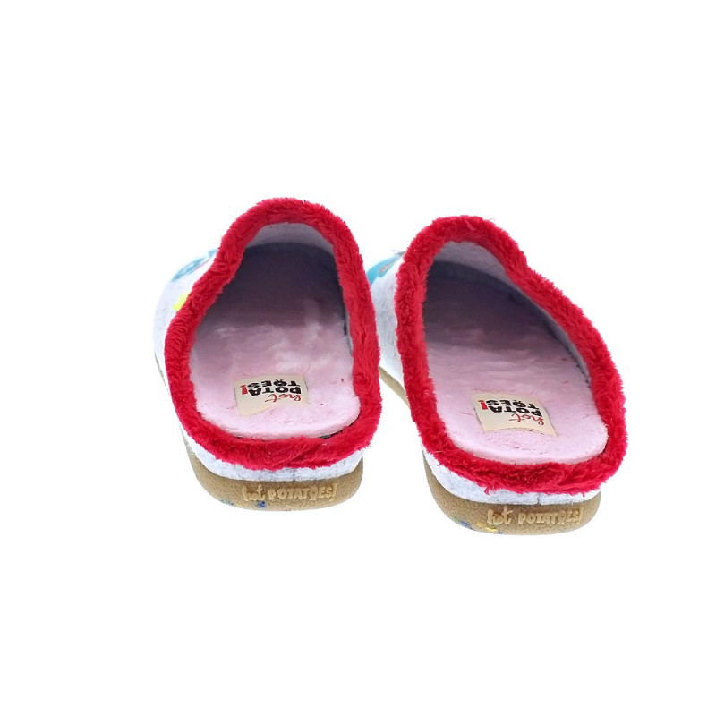 Pantuflas Potatoes zapatos Mujer modelo Ruthen Gris 