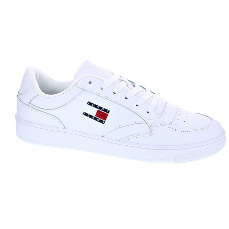 Zapatillas Tommy Hilfiger zapatos Hombre modelo Retro Leather Blanco 