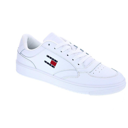 Zapatillas Tommy Hilfiger zapatos Hombre modelo Retro Leather Blanco 
