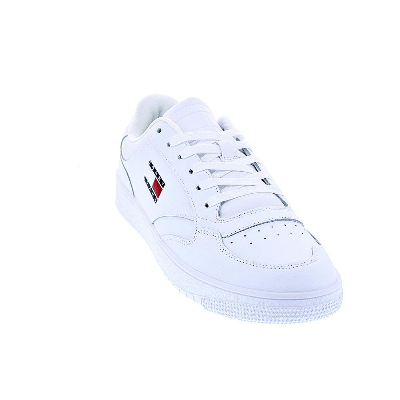 Zapatillas Tommy Hilfiger zapatos Hombre modelo Retro Leather Blanco 