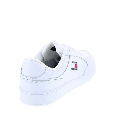 Zapatillas Tommy Hilfiger zapatos Hombre modelo Retro Leather Blanco 