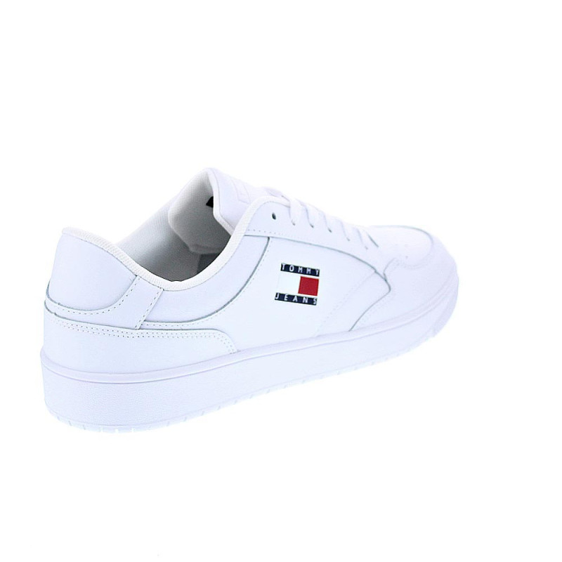 Zapatillas Tommy Hilfiger zapatos Hombre modelo Retro Leather Blanco 