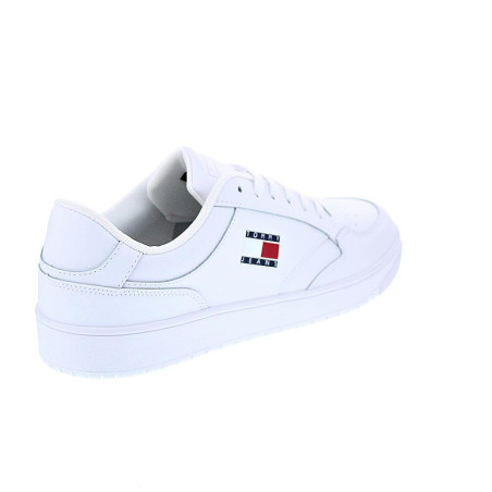Zapatillas Tommy Hilfiger zapatos Hombre modelo Retro Leather Blanco 