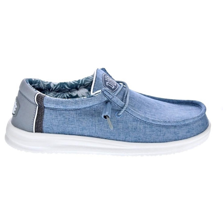 Mocasines Hey Dude zapatos Hombre modelo Wally H2O Azul 